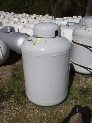 New 120 Gallon Vertical Propane Tank