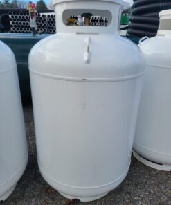 vertical 120 gallon propane tank